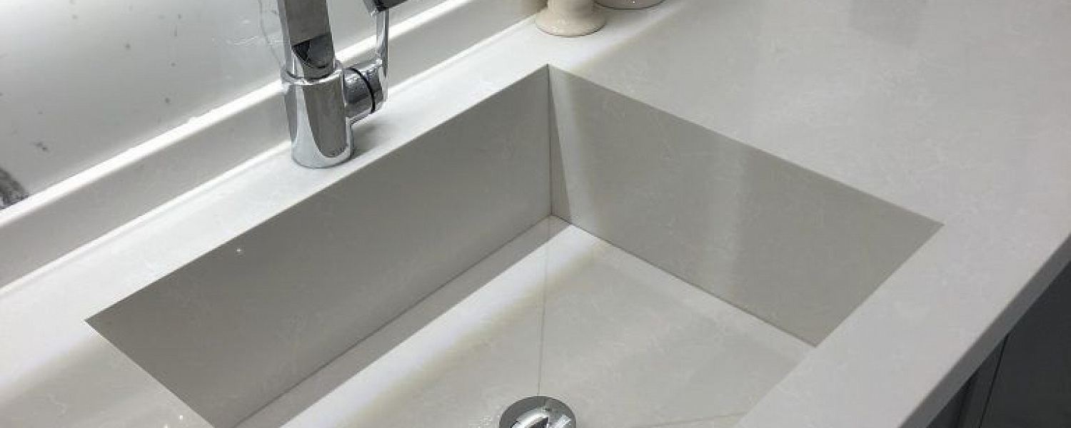 Мойка из кварцевого камня в ванную BELENCO 1123 Perla White