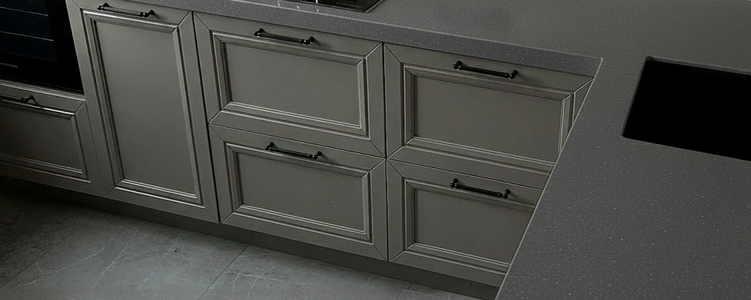 Столешница Staron Metallic Sleeksilver