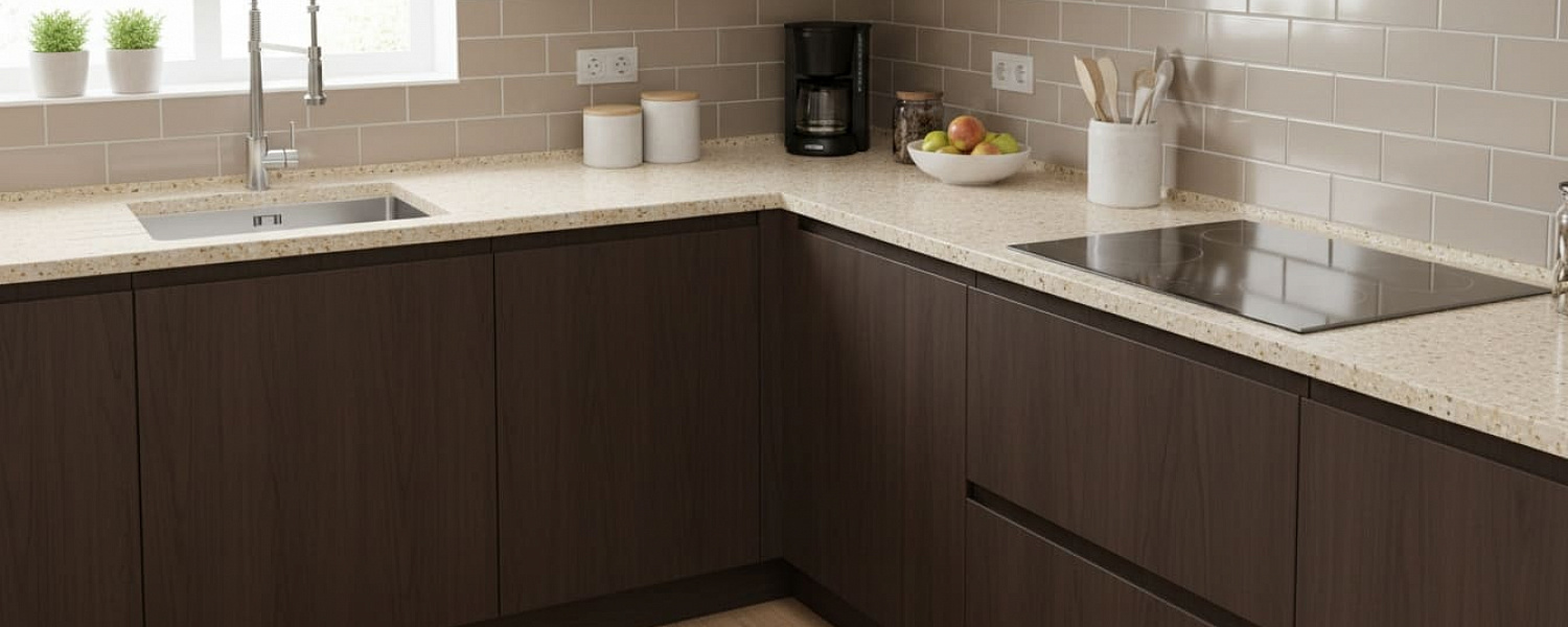 Столешница Staron Pebble Gold