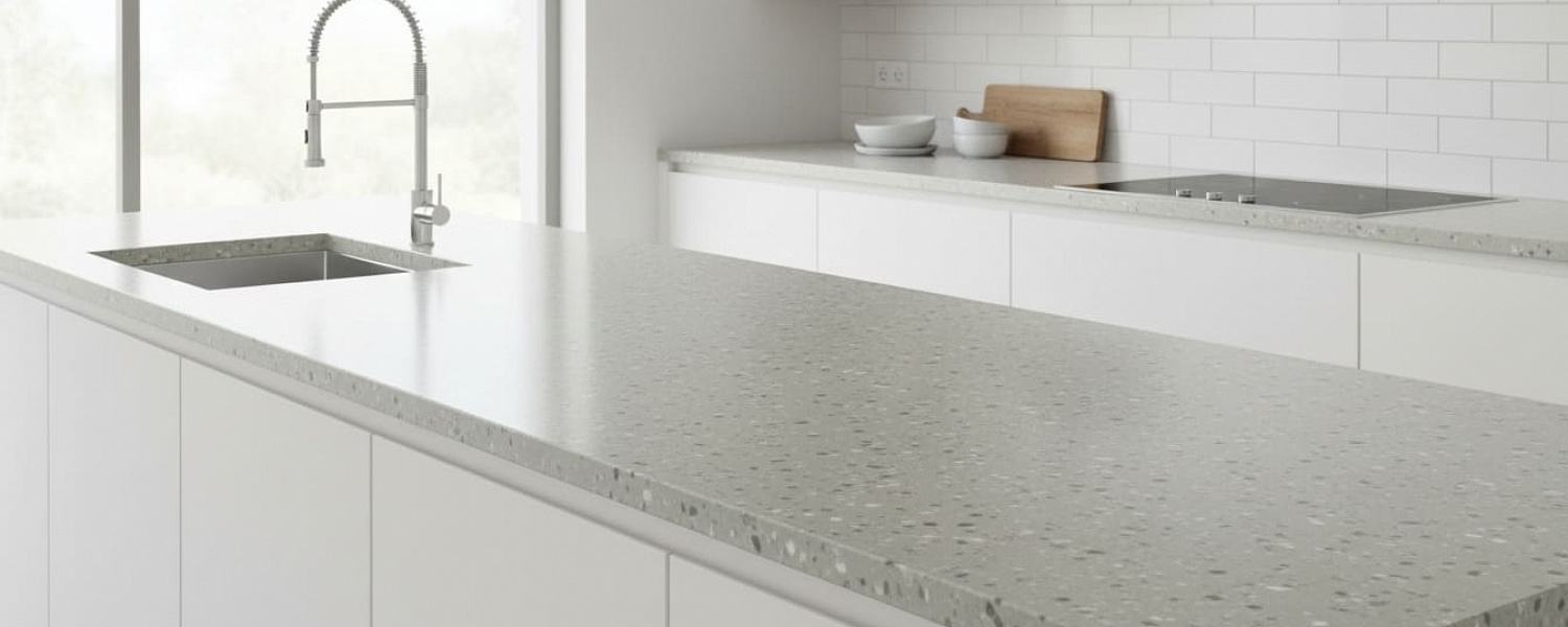 Столешница Staron Pebble Aqua