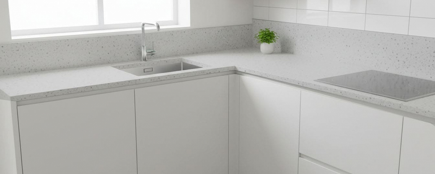 Столешница Staron Aspen Snow