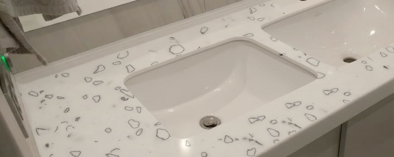 Столешница Staron Mosaic Dalmatian