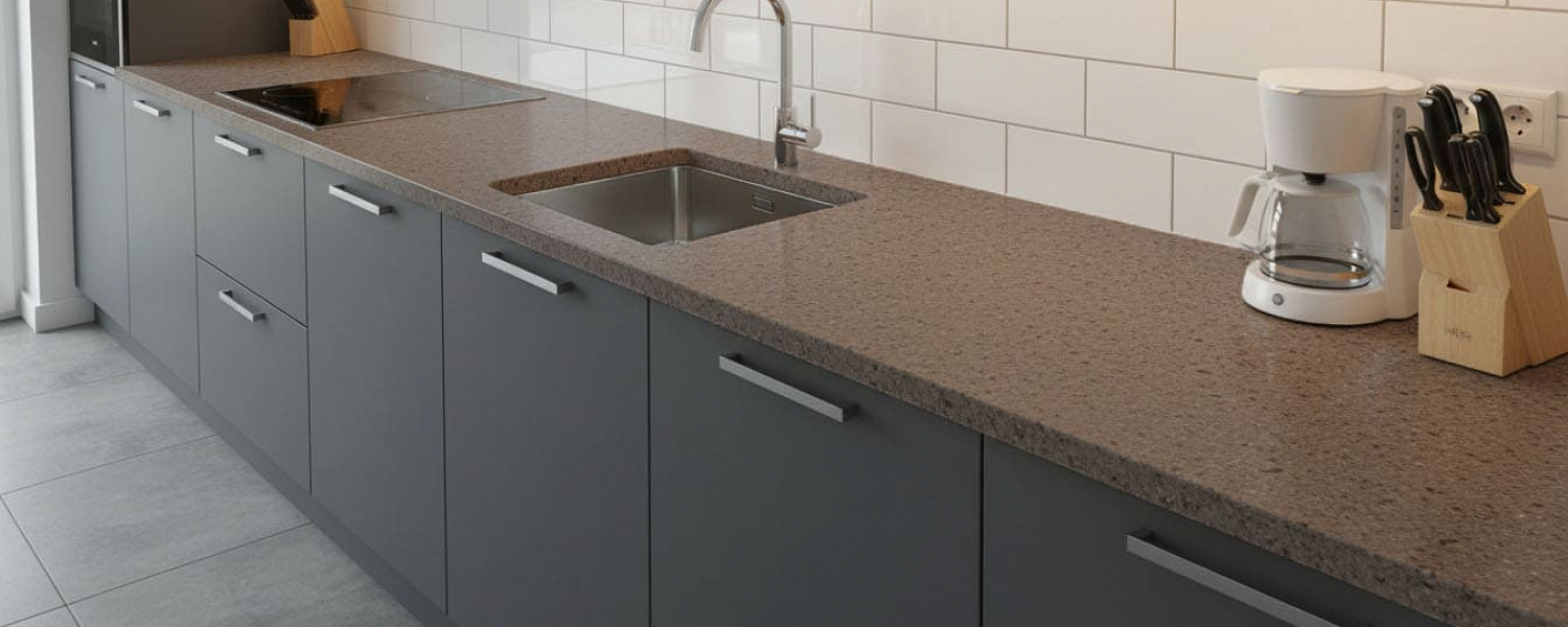 Столешница Staron Aspen Brown